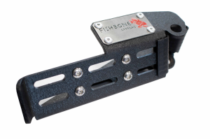 Jeep Wrangler JL Foot Pegs - Fishbone Offroad - Textured Powder Coat - Black - `18-`27